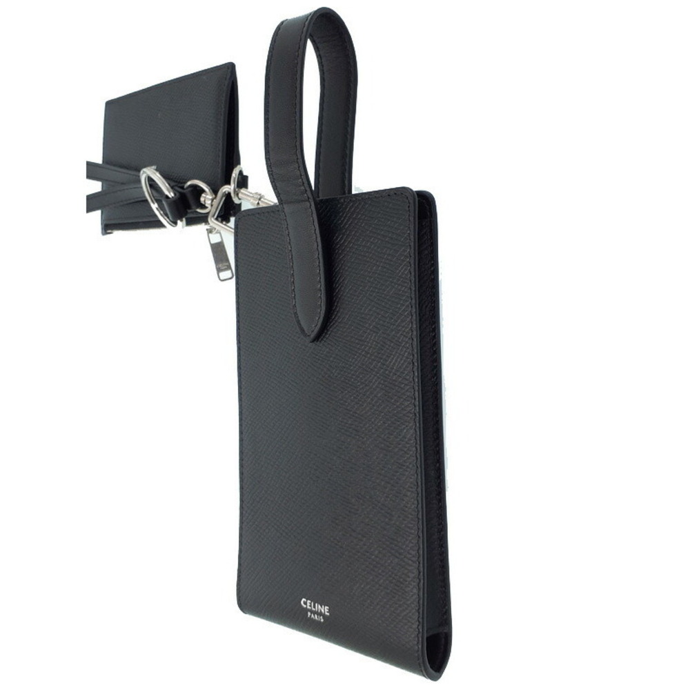 Celine Pouch Smartphone Holder Leather Phone - Picture 9 of 9